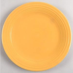 Vintage Fiesta by Homer Laughlin Yellow Dinner Plate